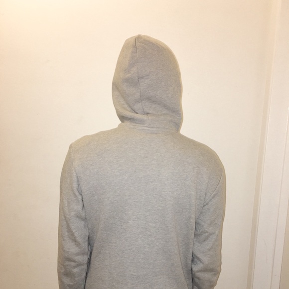 Adidas Originals Trefoil Grey Hoodie Sz Small - Picture 8 of 9